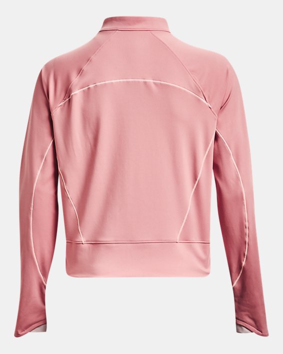 Camiseta UA RUSH™ ColdGear® para mujer, Pink, pdpMainDesktop image number 6